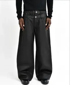 Asapmode Stacked Oil Coating Pants Mサイズ Asapmode Stacked Oil Coating Pants Mサイズ - メルカリ