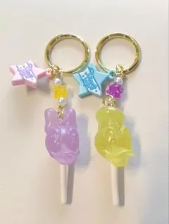 ミッキー＆フレンズデザイン 東京ディズニーランドキャンディーキーチェーン