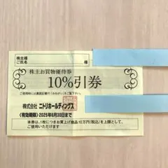 ニトリ　株主優待