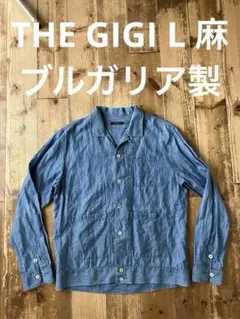 極美品✨イタリア製 PT TORINO リネン ブルゾン シャツジャケット L