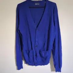 Journal Standard 青色 Vネックカーディガン　L
