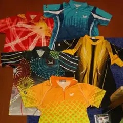 卓球ユニフォーム 襟付 ジップ セット