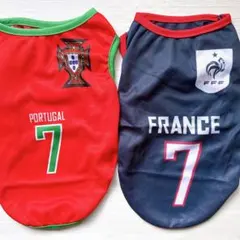 ペット服2枚セット！犬服 可愛い スポーツ服 袖なし tシャツ 通気性 M