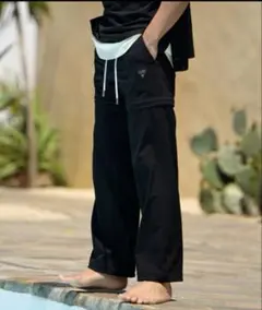 （新品未使用タグ付き）Re:room デタッチング2wayワイドボードパンツ