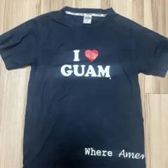 XS I LOVE GUAM Tシャツ ネイビー