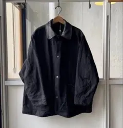 Comoli 25aw デニムレザー ワークジャケット サイズ1のサムネイル