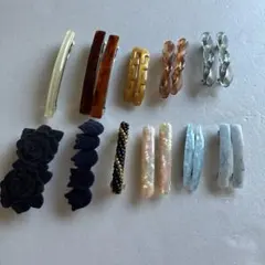 レア　ヘアピン　バレッタ　まとめ売り