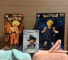 ブ*ン様 一番くじ ドラゴンボール D賞超サイヤ人孫悟空 E賞魔人ベジータA賞孫