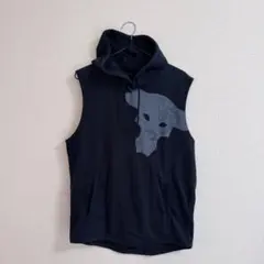 UNDER ARMOUR プロジェクトロック ノースリーブフーディーL