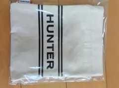 HUNTER アイボリー ストライプ 巾着ポーチのサムネイル