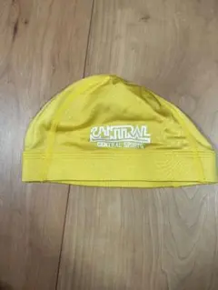 CENTRAL SPORTS 水泳帽 黄色