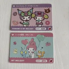 Kuromi & My Melody カードセット