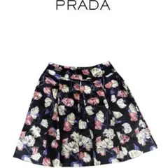 美品！PRADA プラダ スカート グリーン ピンク 40 - メルカリ