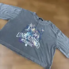 CHIP CLIP クロップドTシャツ 猫デザインのサムネイル