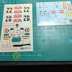 タミヤ ルノーA110 モンテカルロ/ハセガワ　イオタ デカールセット