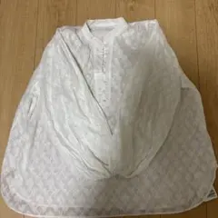 ジャーナルスタンダード　コットンジャガードギャザーブラウス