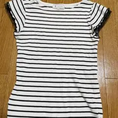 ROPÉ PICNIC ストライプノースリーブ 38