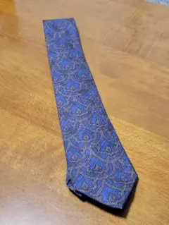 pierre cardin 青模様 ネクタイ