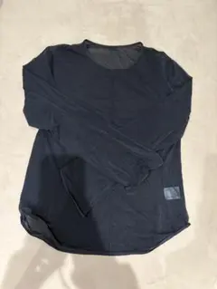 Mame Kurogouchi UNIQLO ブラック長袖Tシャツ M