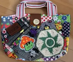 ハンドメイドバッグ　未使用　昭和レトロ