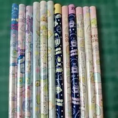 すみっコぐらしキャラクター柄 2B鉛筆 12本セット