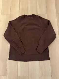 Engineered Garments RAGLAN CREW Brown Sのサムネイル