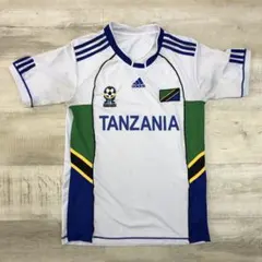 古着 00年代 adidas アディダス タンザニア代表 サッカーシャツのサムネイル