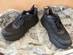 HOKA ONE ONE ボンダイ6 ワイド　ブラック