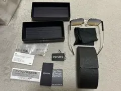 PRADA サングラス SPR57Z シルバー グラデーション - メルカリ