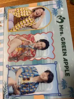 Mrs. GREEN APPLE ミニ下敷き 3枚セット