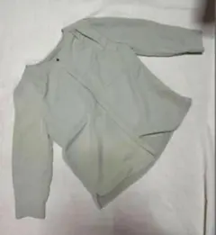 ELEGARMENT 前ボタンブラウス　ミントカラー　サラサラ　36 Sサイズ