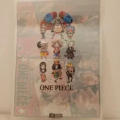 ONE PIECE展 A4クリアファイル 麦わらの一味 黒スーツ 未使用・非売品