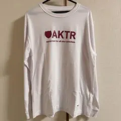 AKTR ロンTシャツ ホワイト Lサイズのサムネイル