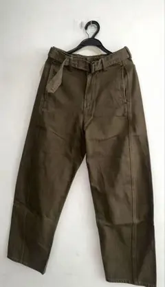 Lemaire Twisted Belted Pants Moss Greenのサムネイル