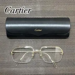Cartier サングラス ラブ ハーフリム ツーブリッジ 度入り - メルカリ