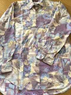 古着 ビンテージ柄シャツ