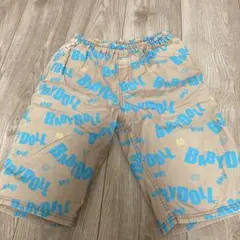 BABY DOLL 半ズボン 140cm ベージュ/ブルー