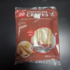 コストコ　FRENCH CHOCOLATE CREPES 30g✖️20のサムネイル