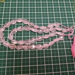 ローズクォーツ3㎜　天然石ビーズ　大処分