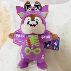 香港ディズニー チップとデール ハロウィン チップ コウモリ ぬいぐるみ