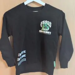 しまむらMinecraft クリーパー トレーナー 130