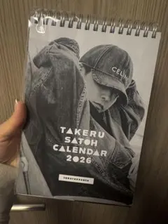 佐藤健　カレンダー2026 Sato Takeru 2026 Calendar is now available to Pre-Order