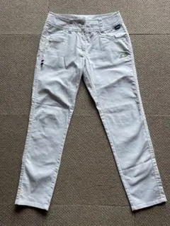 美品 ゴルフウェア FILA GOLF レディースパンツ M ホワイト 白