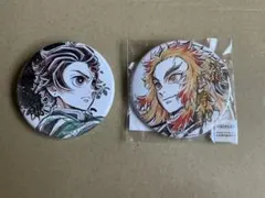 鬼滅の刃　杏寿郎と炭治郎webshopくじ C賞箔押し缶バッジ　煉獄杏寿郎