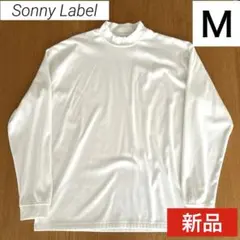 Sonny Label ホワイト タートルネック 長袖カットソー　Ｍ