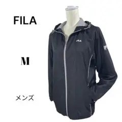 FILA フィラ　メンズ　ウインドブレーカー　パーカー【M】ブラックのサムネイル