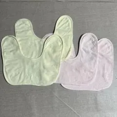 スタイ・よだれかけ 4枚セット　未完成品