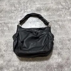 y2k coach grunge leather one hand