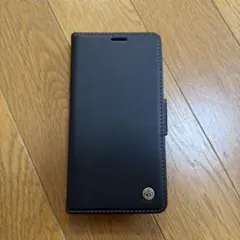 iPhone17pro 手帳型 iPhoneケース ブラック
