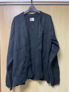 PENNEY'S TOWNCRAFT 黒 カーディガン L